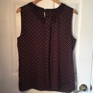 Ann Taylor purple blouse